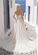 Mori Lee 1010099 Taviya Strapless A-Line Organza Bridal Dress