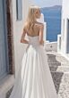Mori Lee 1010099 Taviya Strapless A-Line Organza Bridal Dress