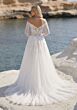 Mori Lee 1010103 Tulin Off The Shoulder Corset Tulle Bridal Dress