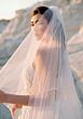 Mori Lee 1050030 Tilda Crisscross Back Velvet Chiffon Bridal Dress