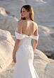 Mori Lee 1050037 Tahlisse Draped Sleeve Mermaid Bridal Gown