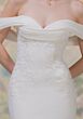 Mori Lee 1050037 Tahlisse Draped Sleeve Mermaid Bridal Gown