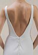 Mori Lee 1050041 Taja Crepe Square Neck Back Button Bridal Gown