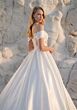 Mori Lee 1050046 Toviana Sweetheart Neck Satin Cutout Bridal Gown