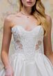Mori Lee 1050046 Toviana Sweetheart Neck Satin Cutout Bridal Gown