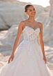 Mori Lee 1050048 Tiarra Illusion Corset Bodice Lace Bridal Gown