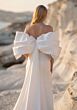 Mori Lee 1050053 Telle Organza Bow Shrug Sweetheart Neck Bridal Gown