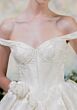 Mori Lee 1050054 Thyla Jacquard Off The Shoulder Bridal Gown
