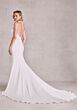 Mori Lee 15101 Sandie Halter Neck Beaded Back Satin Bridal Gown