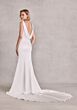 Mori Lee 15107 Syndie Cowl Back Sleeveless Satin Bridal Gown