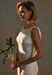 Mori Lee 15107 Syndie Cowl Back Sleeveless Satin Bridal Gown