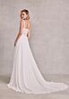 Mori Lee 15108 Senna Applique Bodice Scoop Neck A-Line Bridal Gown