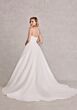 Mori Lee 15109 Sammie Double Waistband Front Bow Strapless Bridal Gown