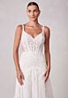 Mori Lee 2703 Sutton Scoop Back A-Line Lace Wedding Dress