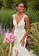 Mori Lee 2706 Sydney Scoop Back Plunging Neck Mermaid Wedding Dress