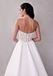 Mori Lee 2708 Sabrine Bow Neck Strapless Satin Wedding Dress