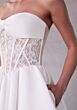 Mori Lee 2708 Sabrine Bow Neck Strapless Satin Wedding Dress