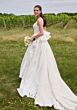 Mori Lee 2710 Selah Bow Back Scallop Hem Lace Wedding Dress