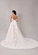 Mori Lee 2710 Selah Bow Back Scallop Hem Lace Wedding Dress