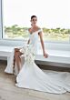 Mori Lee 2711 Scottie Back Button Off-The-Shoulder Wedding Dress