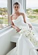Mori Lee 2712 Safiyah Cowl Neck Satin Mermaid Wedding Dress