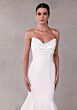 Mori Lee 2712 Safiyah Cowl Neck Satin Mermaid Wedding Dress