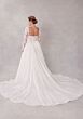 Mori Lee 2714 Seattle Basque Waist Removable Sleeve Wedding Dress