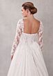 Mori Lee 2714 Seattle Basque Waist Removable Sleeve Wedding Dress