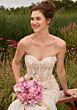 Mori Lee 2717 Sia Sweetheart Neck Godet Skirt Wedding Gown