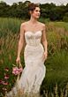 Mori Lee 2717 Sia Sweetheart Neck Godet Skirt Wedding Gown