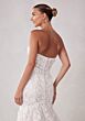 Mori Lee 2718 Sylvie Off-The-Shoulder Back Button Lace Wedding Gown