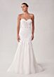 Mori Lee 2718 Sylvie Off-The-Shoulder Back Button Lace Wedding Gown