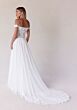 Mori Lee 2719 Sevren Lace Bodice Off-The-Shoulder A-Line Wedding Gown