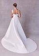 Mori Lee 2720 Sadira Removable Strap Mikado A-Line Wedding Gown