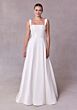 Mori Lee 2720 Sadira Removable Strap Mikado A-Line Wedding Gown