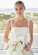 Mori Lee 2720 Sadira Removable Strap Mikado A-Line Wedding Gown