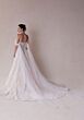 Mori Lee 2721 Sahar Shoulder Streamer Corset Bodice Wedding Gown