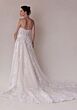 Mori Lee 2721 Sahar Shoulder Streamer Corset Bodice Wedding Gown
