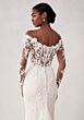 Mori Lee 2723 Seely Off-The-Shoulder Lace Sleeve Wedding Gown