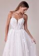 Mori Lee 2724 Samira Sweetheart Neck Illusion Bodice Wedding Gown