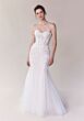 Mori Lee 2725 Sevyn Godet Skirt Strapless Mermaid Wedding Gown