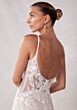 Mori Lee 2729 Sinclair Illusion Side Petal Train Wedding Gown