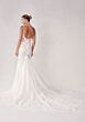 Mori Lee 2729 Sinclair Illusion Side Petal Train Wedding Gown