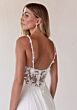 Mori Lee 2730 Sachi Illusion Back Cutaway Lace Train Wedding Gown