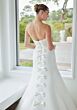 Mori Lee 2735 Susanna Back Bow Strapless Fit-And-Flare Bridal Dress