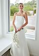 Mori Lee 2735 Susanna Back Bow Strapless Fit-And-Flare Bridal Dress