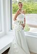 Mori Lee 2735 Susanna Back Bow Strapless Fit-And-Flare Bridal Dress