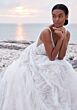 Mori Lee 2736 Song Illusion Sides High Slit A-Line Lace Bridal Dress