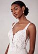 Mori Lee 2738 Sosie Plunging Neck Scoop Back Lace Bridal Dress