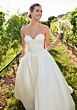 Mori Lee 2740 Sofina Pleated Skirt Beaded Sweetheart Neck Bridal Dress